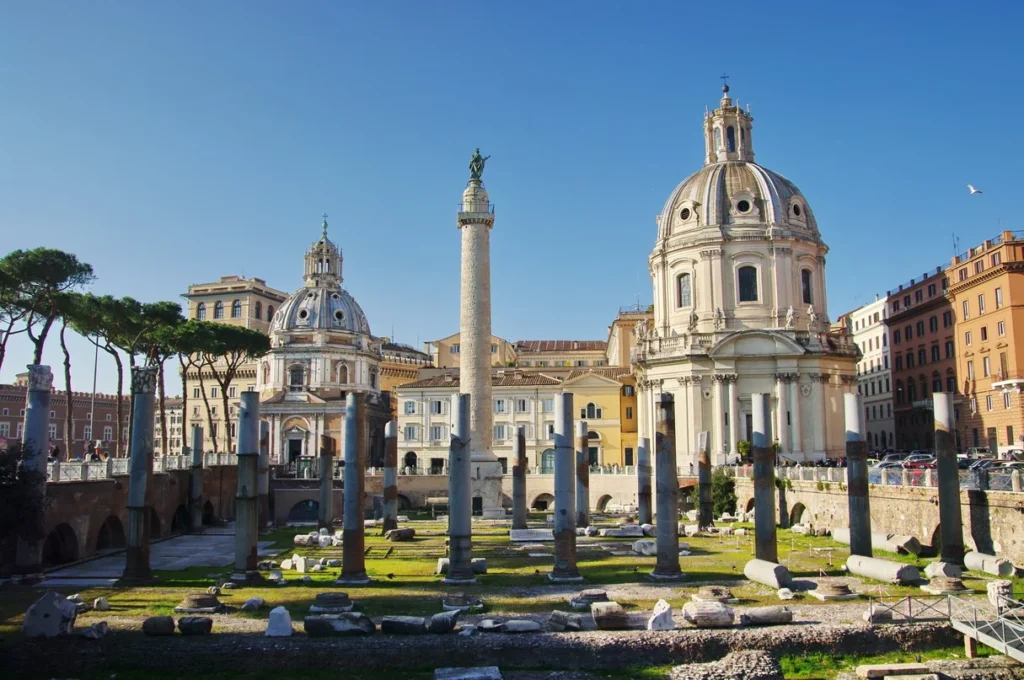 Colosseo, Foro Romano